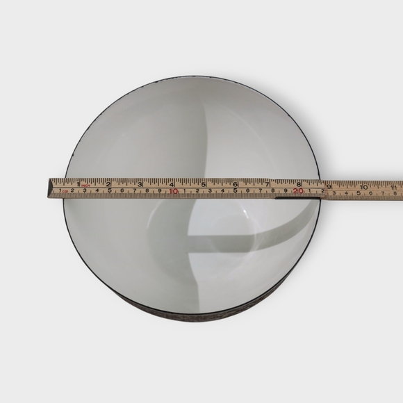 Vintage Arabia Finel Kaj Franck 'Ritari' Medieval Troubadour Enamel Bowl Finland - Picture 9 of 13